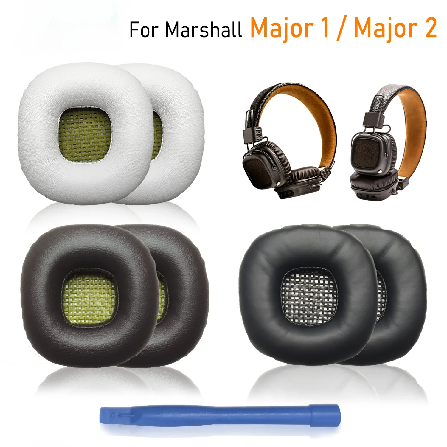 Headphone Replacement Ear Pads Memory Foam - Сменные амбушюры для наушников Marshall Major