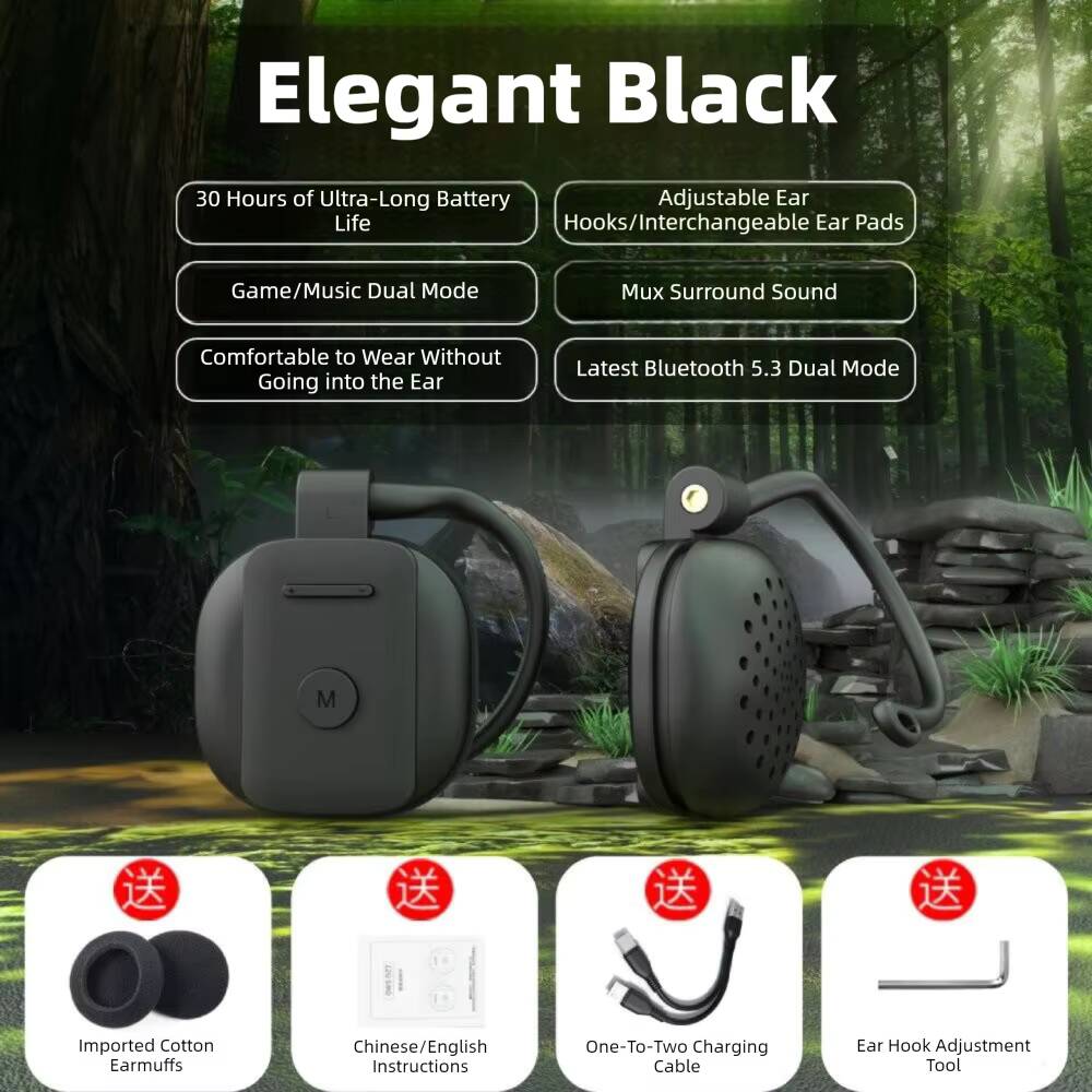 Wireless Earbuds Gaming Low Latency - Новые беспроводные Bluetooth-наушники OWS Open Ear,