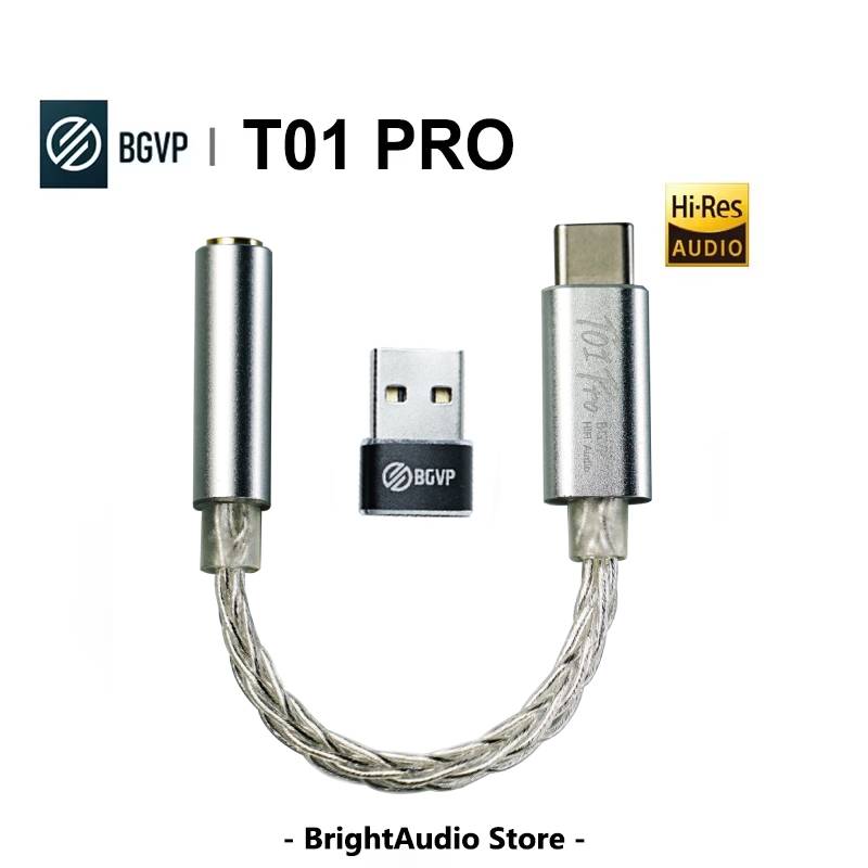Headphone Amplifier Portable Dac Usb - BGVP T01 PRO USB DAC AMP: