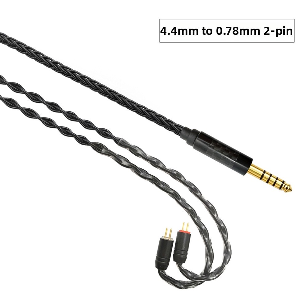 Balanced Headphone Cable 4.4Mm Mmcx - 8-жильный посеребренный кабель для наушников с