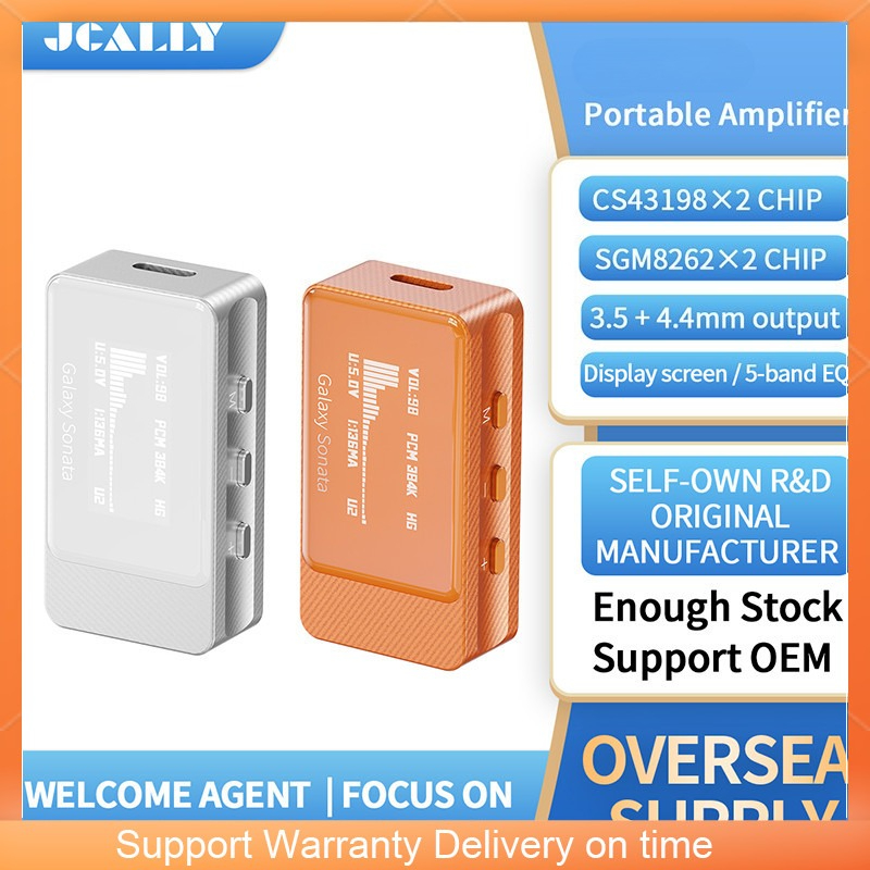 Headphone Amplifier Portable Dac Usb - Аудиоадаптер JCALLY Galaxy Sonata Dual CS43198