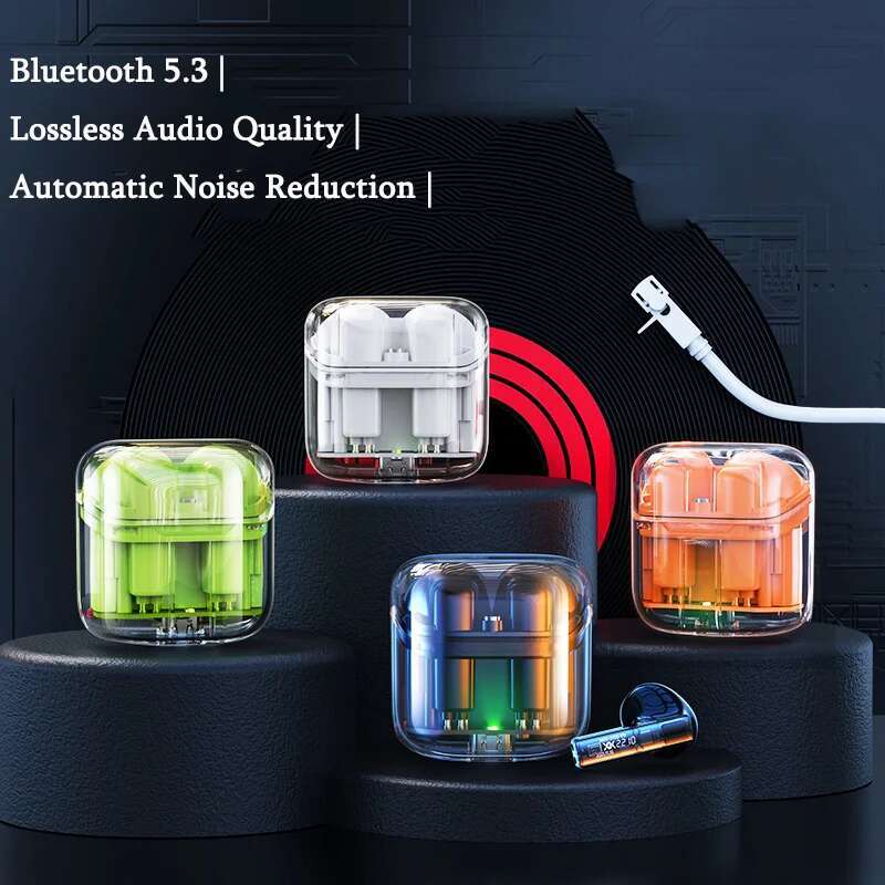 Noise Cancelling Earbuds Tws Transparency - YX06 TWS настоящие беспроводные Bluetooth наушники