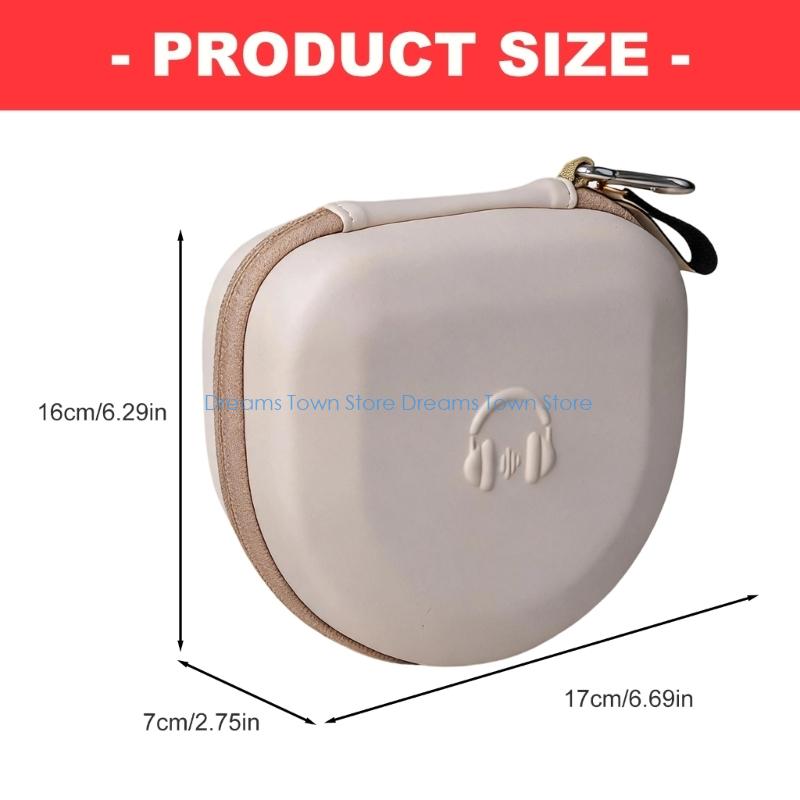Headphone Carrying Hard Case Travel - HX6A Чехол для переноски наушников с