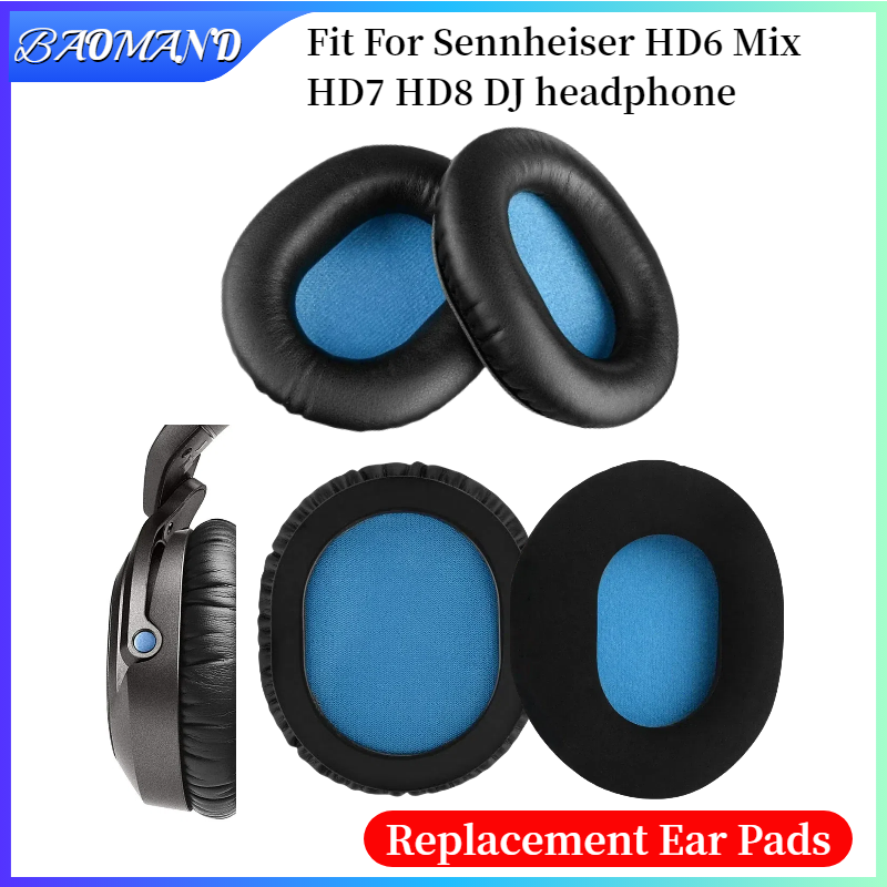 Headphone Replacement Ear Pads Memory Foam - Сменные амбушюры для наушников Sennheiser HD6