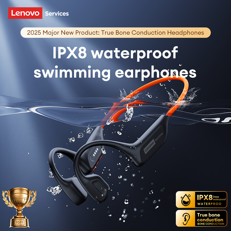Наушники Choice Lenovo S106 с  – обзор и цена Bone Conduction Headphones Swimming Ip68