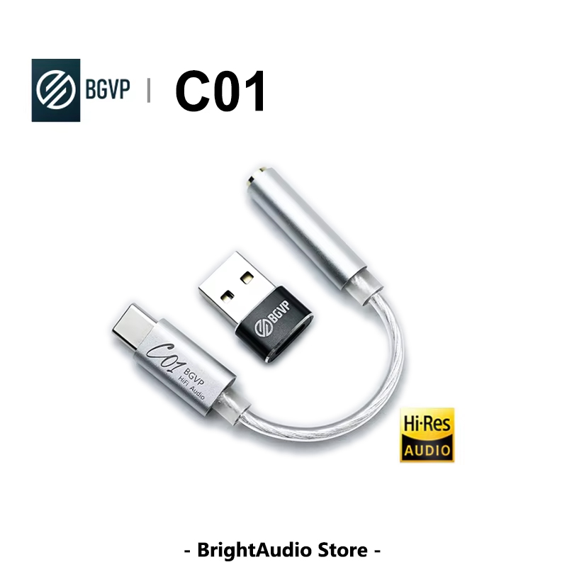 Портативный USB DAC/AMP BGVP C – обзор и цена Headphone Amplifier Portable Dac Usb
