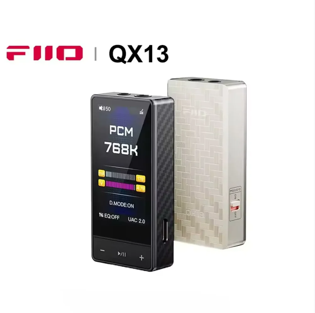 FiiO QX13 Портативный HiFi DAC – обзор и цена Headphone Amplifier Portable Dac Usb
