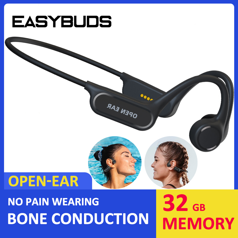 EASYBUDS наушники с открытым у – обзор и цена Bone Conduction Headphones Swimming Ip68