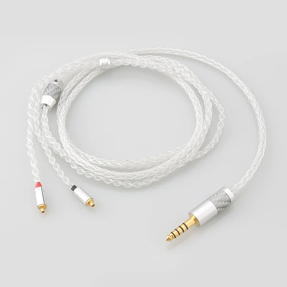 HIFI чистый серебряный кабель  – обзор и цена Balanced Headphone Cable 4.4Mm Mmcx