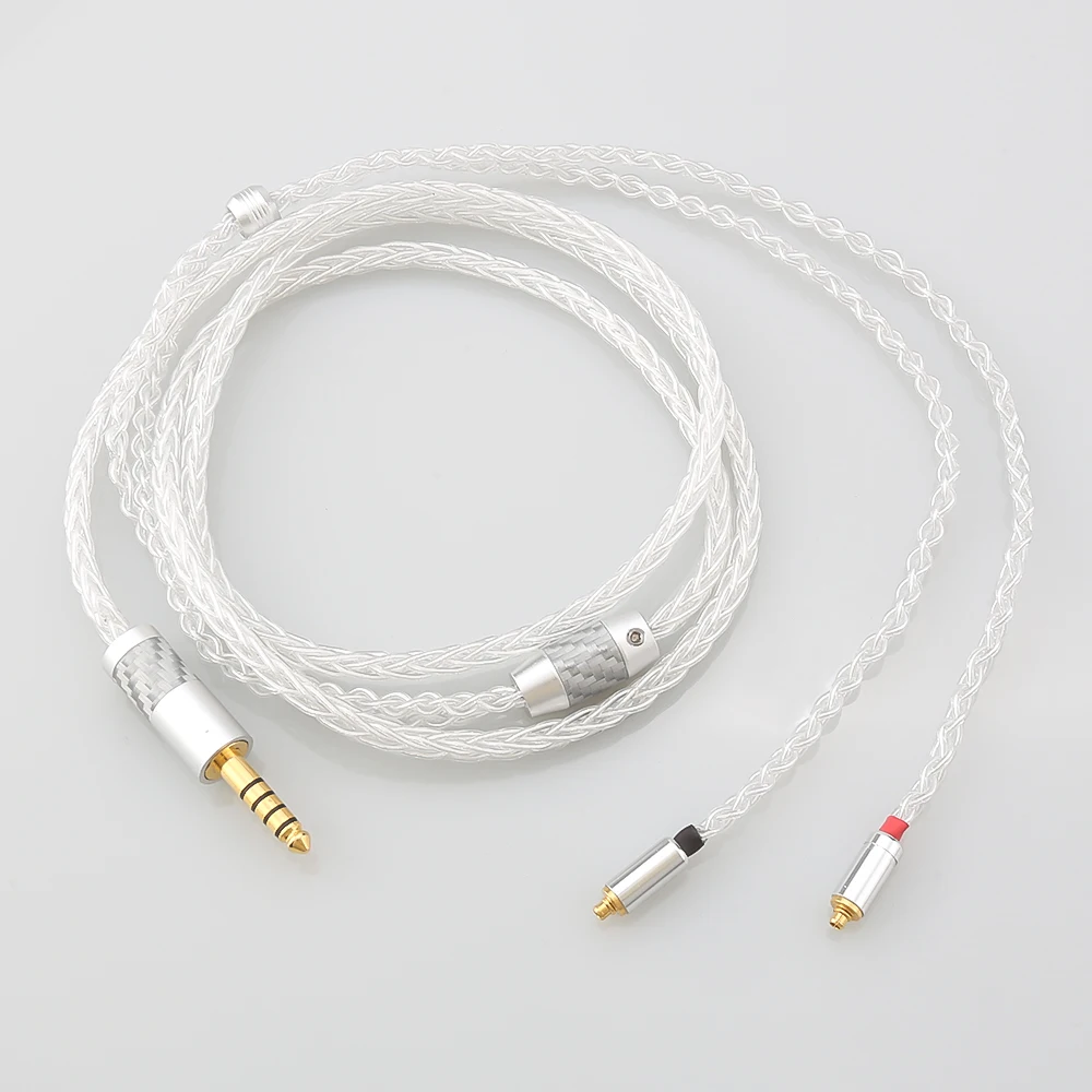 HIFI чистый серебряный кабель  – обзор и цена Balanced Headphone Cable 4.4Mm Mmcx