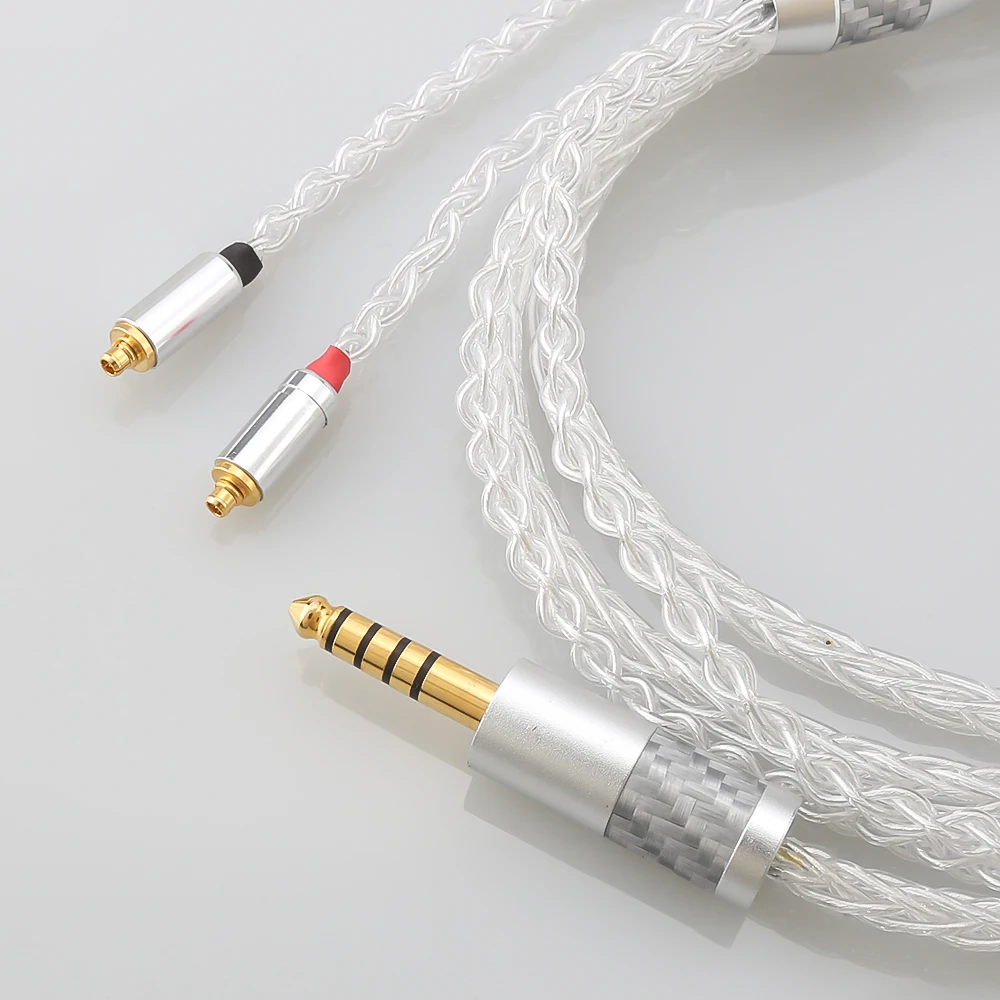 HIFI чистый серебряный кабель  – обзор и цена Balanced Headphone Cable 4.4Mm Mmcx