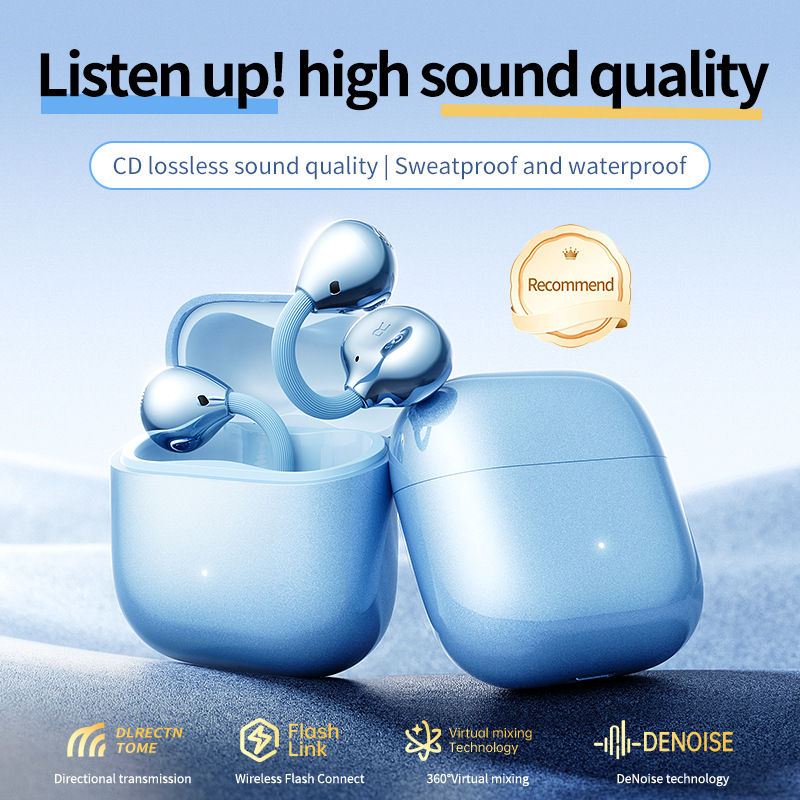 Наушники-клипсы M169 AirClip B – обзор и цена Wireless Earbuds Gaming Low Latency