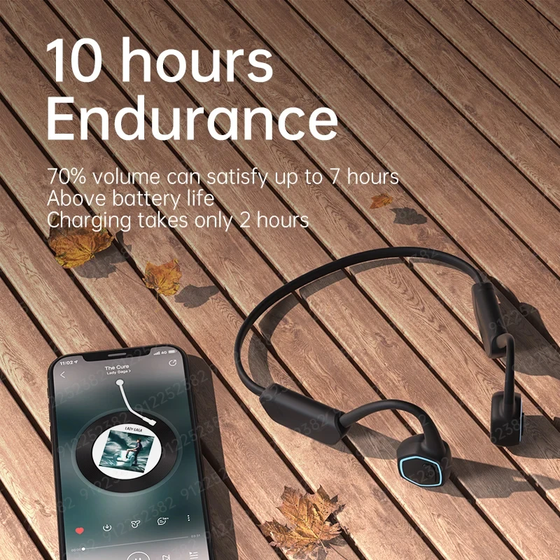Беспроводная Bluetooth-гарниту – обзор и цена Bone Conduction Headphones Swimming Ip68