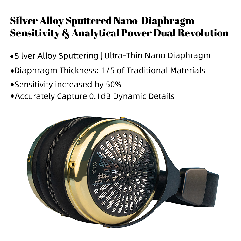 Наушники QIGOM Demon Saint Ove – обзор и цена Audiophile Open Back Planar Headphones