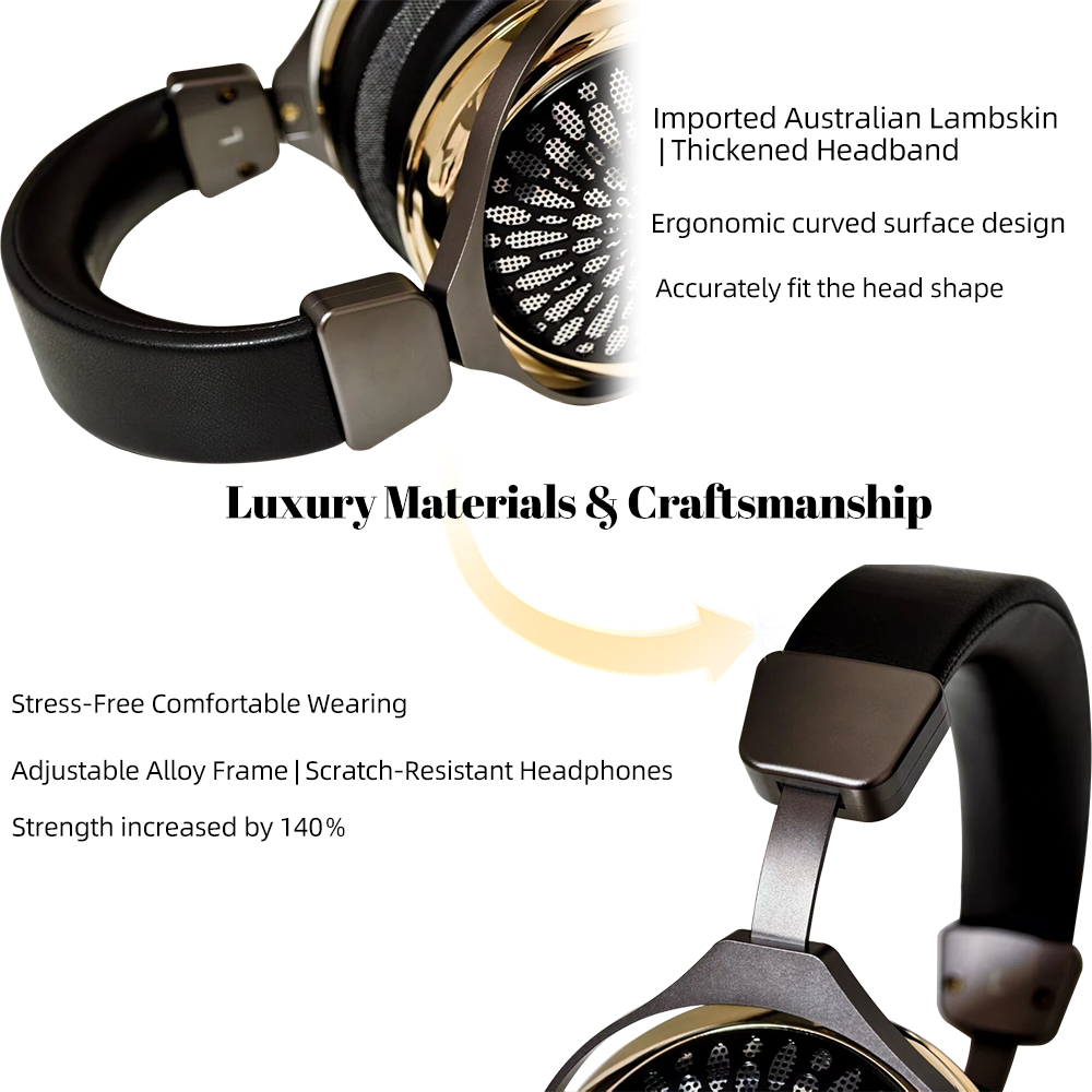 Наушники QIGOM Demon Saint Ove – обзор и цена Audiophile Open Back Planar Headphones