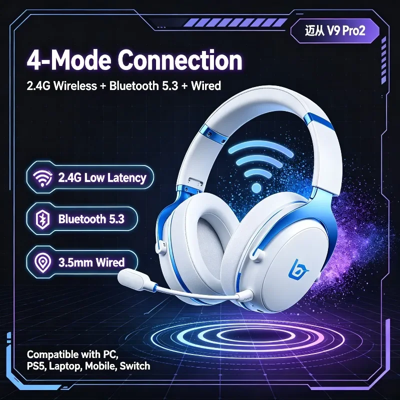 Беспроводная игровая гарнитура – обзор и цена Wireless Earbuds Gaming Low Latency