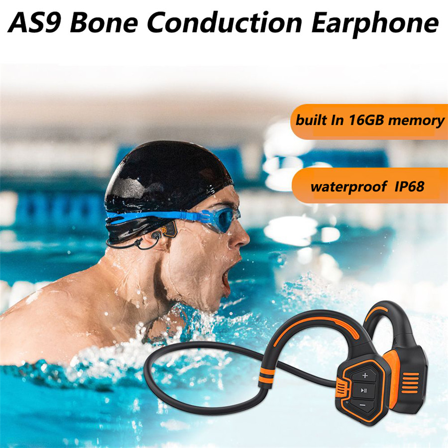 IP68 гарнитура для плавания, н – обзор и цена Bone Conduction Headphones Swimming Ip68