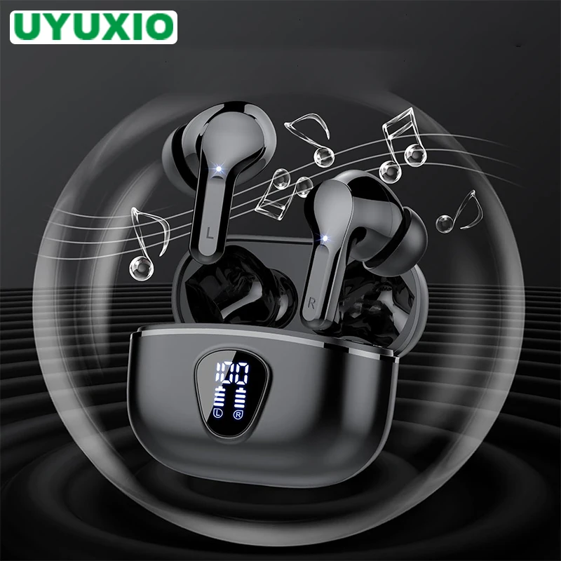 UYUXIO TWS беспроводные наушни – обзор и цена Noise Cancelling Earbuds Tws Transparency