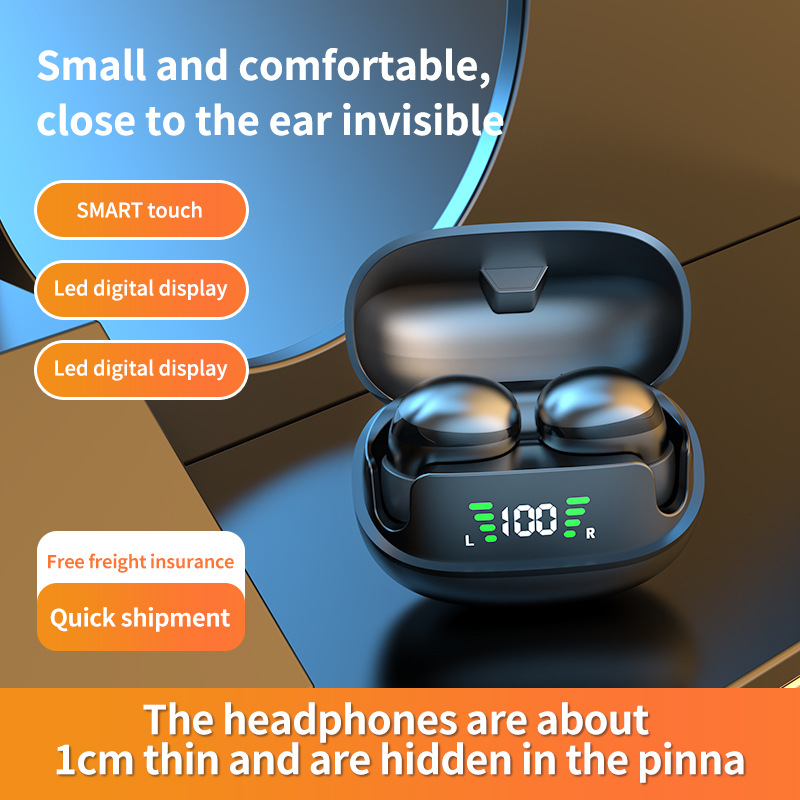 Миниатюрные беспроводные TWS B – обзор и цена Anc Wireless Headphones Bluetooth 5.3