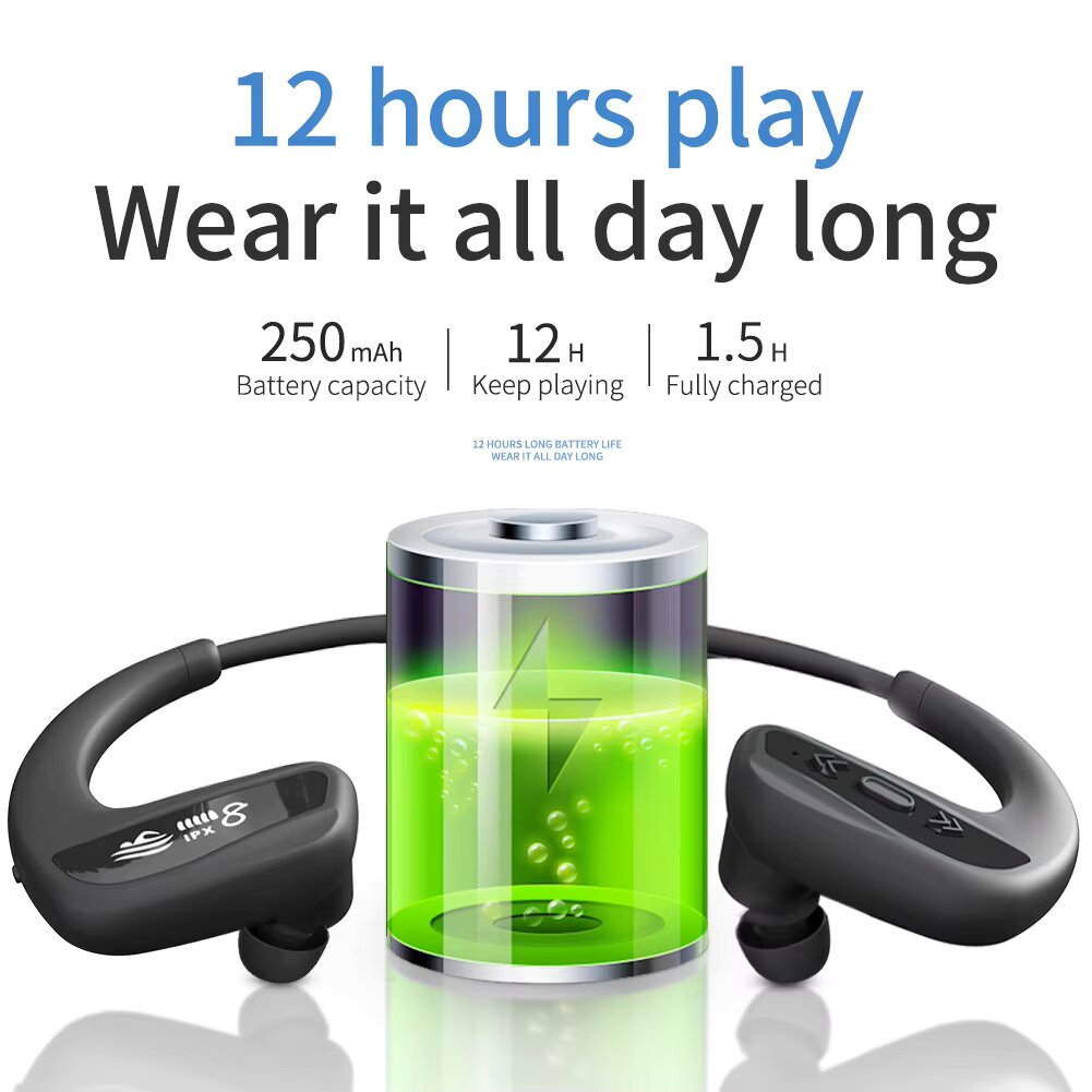 Наушники для плавания 16/32 ГБ – обзор и цена Bone Conduction Headphones Swimming Ip68