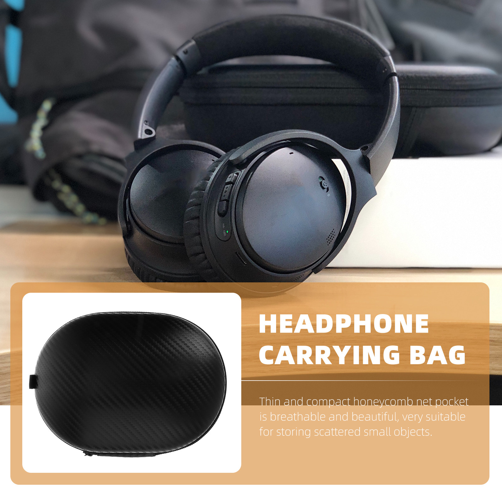 1 шт. Чехол для хранения наушн – обзор и цена Headphone Carrying Hard Case Travel