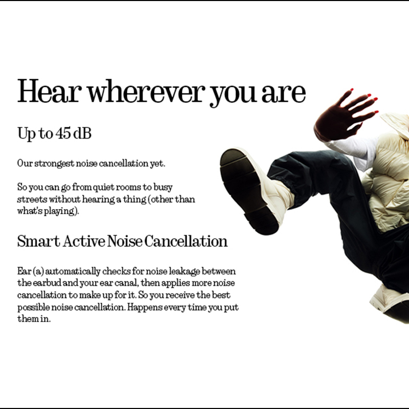 Глобальная версия Nothing Ear  – обзор и цена Active Noise Cancelling Headphones Over Ear