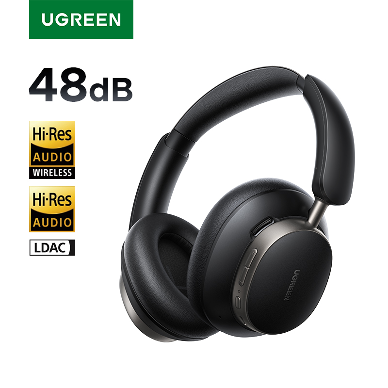 UGREEN Studio Pro 48 дБ ANC Бе – обзор и цена Active Noise Cancelling Headphones Over Ear