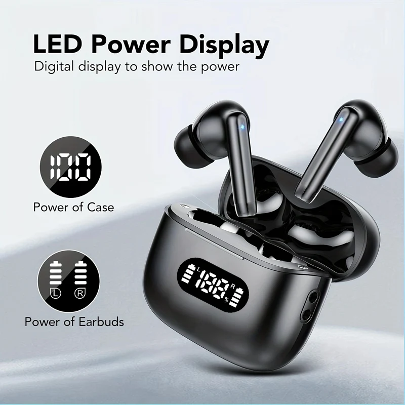 UYUXIO Беспроводные наушники 4 – обзор и цена Noise Cancelling Earbuds Tws Transparency