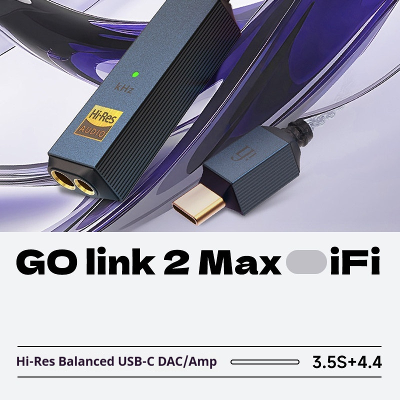 iFi Audio GO link 2 Max Hi-Res – обзор и цена Headphone Amplifier Portable Dac Usb