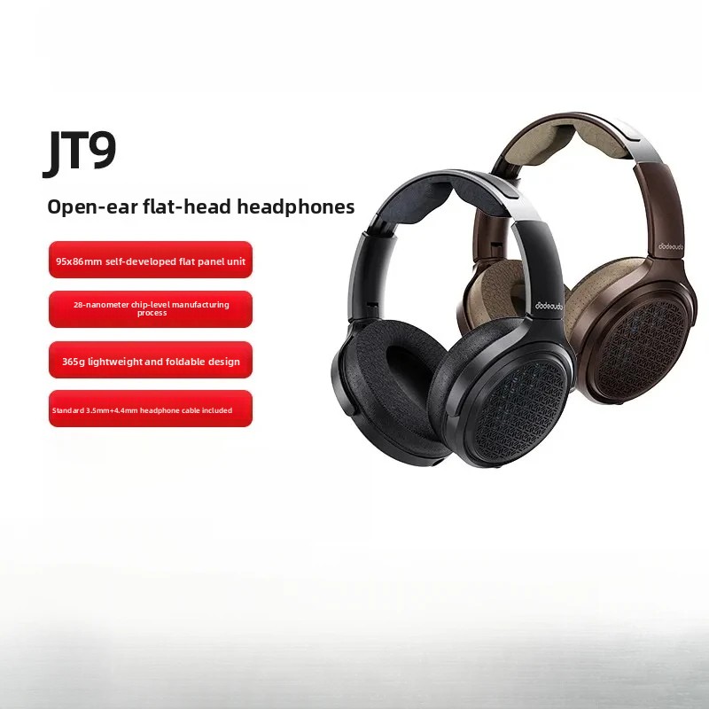 FIIO JT9 – открытые наушники с – обзор и цена Audiophile Open Back Planar Headphones
