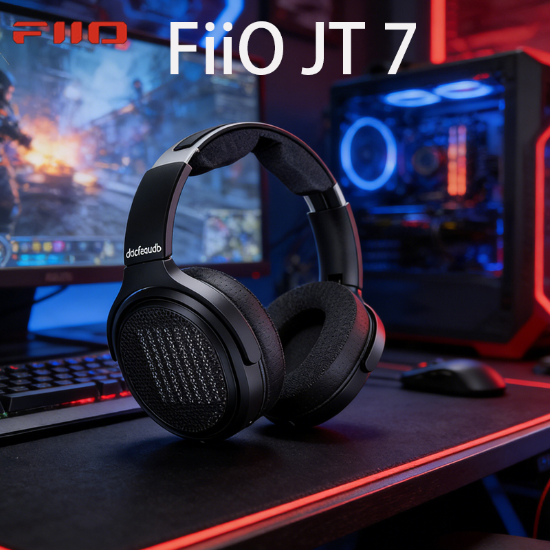Наушники FiiO JT7 HiFi Audioph – обзор и цена Audiophile Open Back Planar Headphones