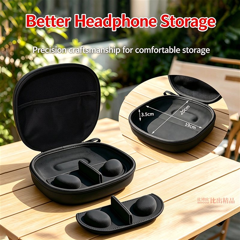 Прочный чехол из материала EVA – обзор и цена Headphone Carrying Hard Case Travel