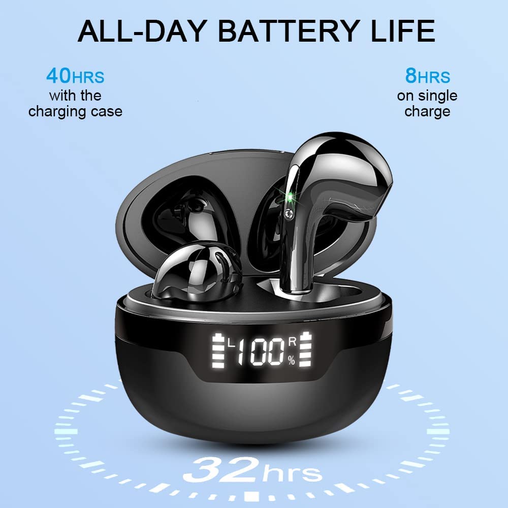 Новые Bluetooth 5,4 наушники J – обзор и цена Active Noise Cancelling Headphones Over Ear
