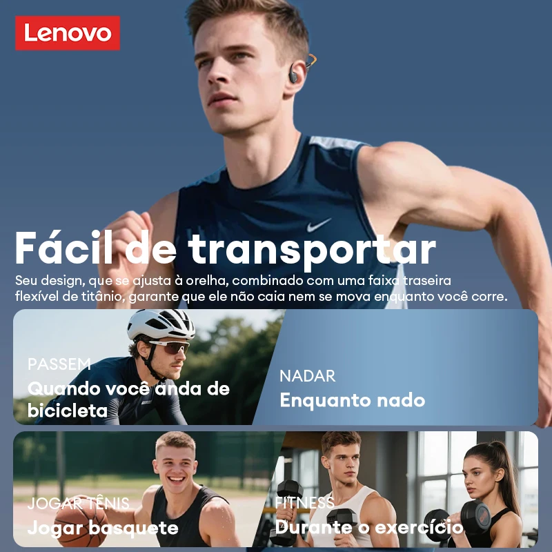 Lenovo S106, водонепроницаемые – обзор и цена Bone Conduction Headphones Swimming Ip68
