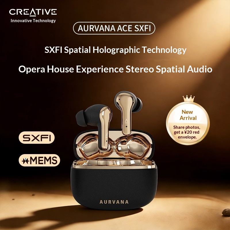 Новые креативные наушники ACE  – обзор и цена Anc Wireless Headphones Bluetooth 5.3